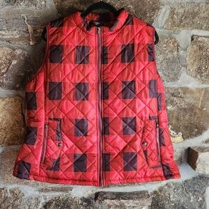 Xeoxarel Women's Quilted Vest with 4 Pockets Puffer Padded Size XXL